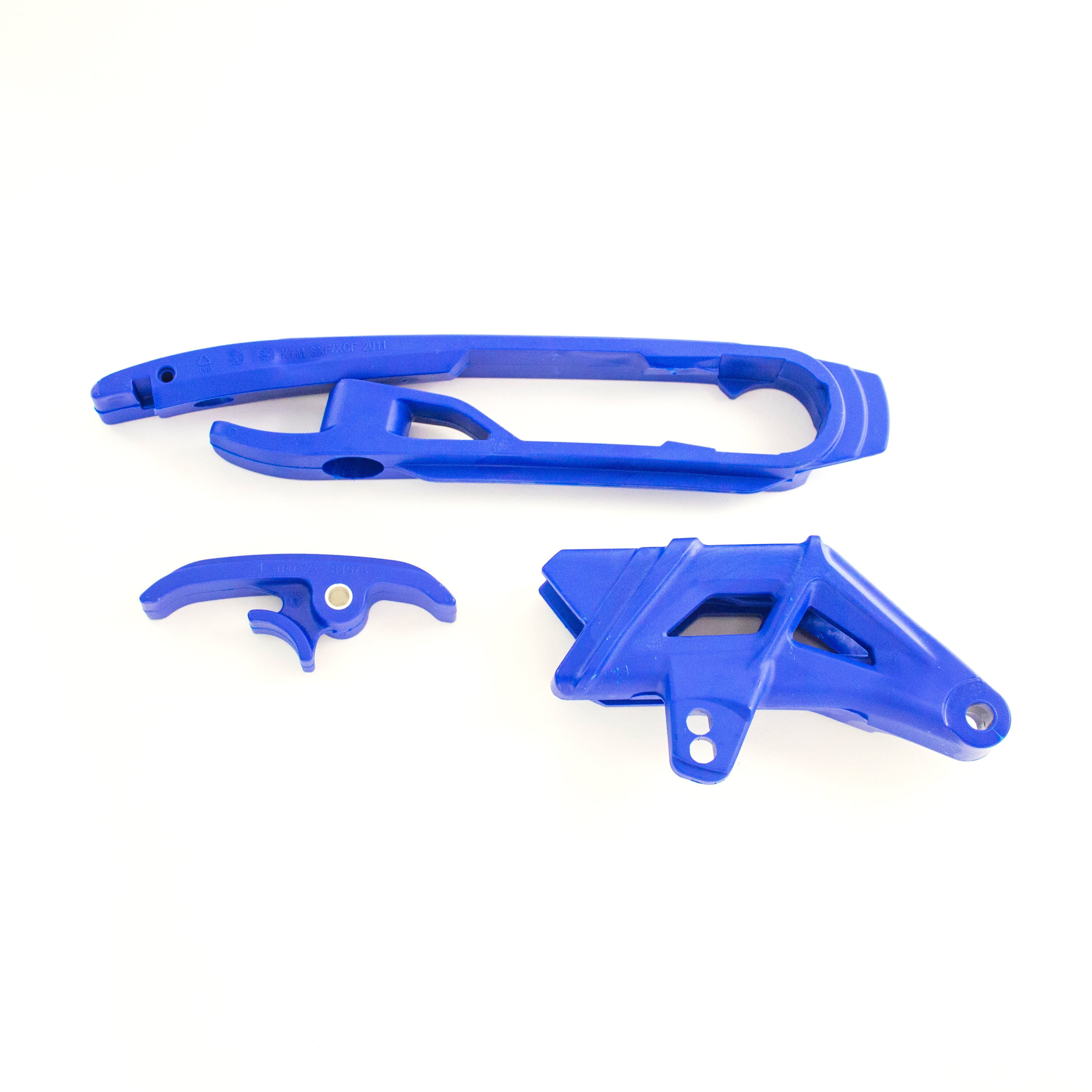 Polisport Blue Husqvarna Chain Guide Slider & Sliding Piece Kit For KTM SX 144 2012-2015 Motocross Enduro